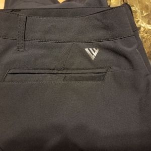 Levelwear Mens Golf Athletic Black Pants 38 x 32 EUC